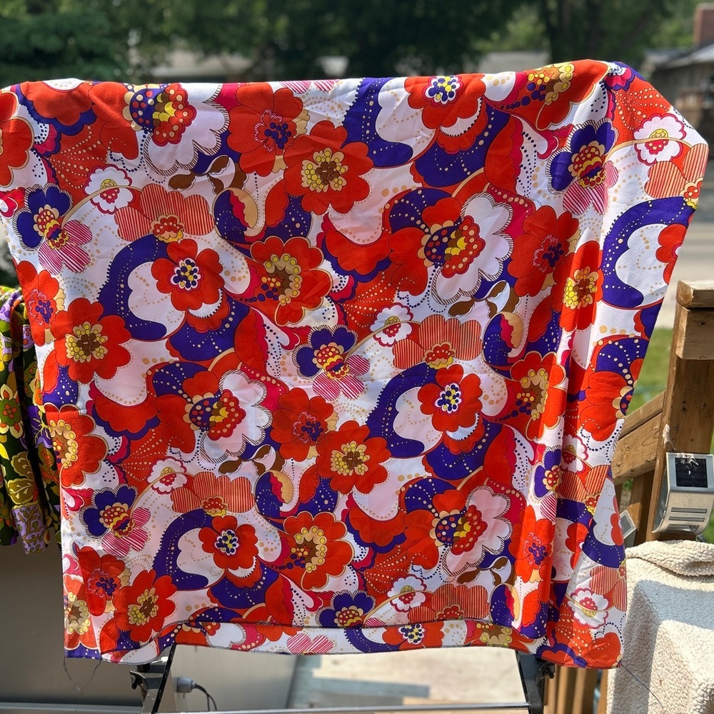 2 for $40 Vibrant Floral Fabric